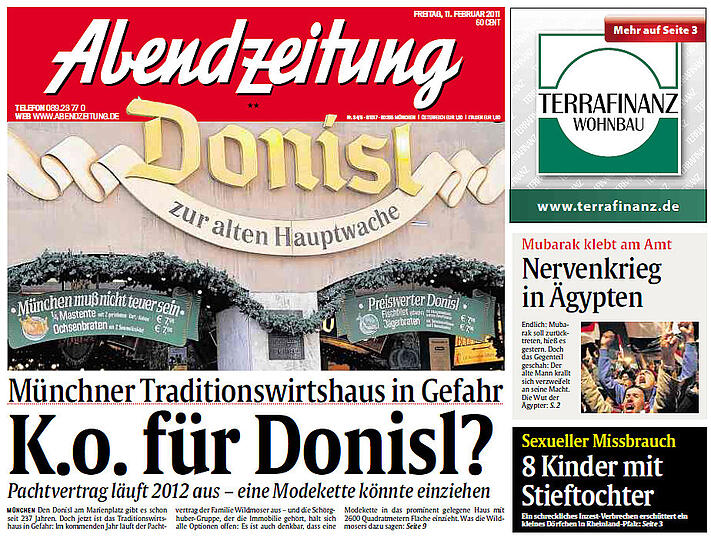 Jahres-Rückblick: Rückblick: Das Jahr 2011 in AZ-Schlagzeilen - München - Abendzeitung München