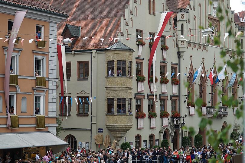 Landshuter Hochzeit 2017 - Der erste Hochzeitsumzug in Bildern
