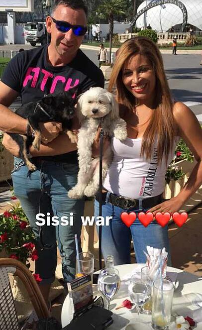 Patricia Blanco trauert um H&uuml;ndin Sissi.