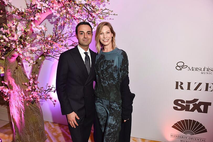 Babak Shahverdi und Sarah Brandner