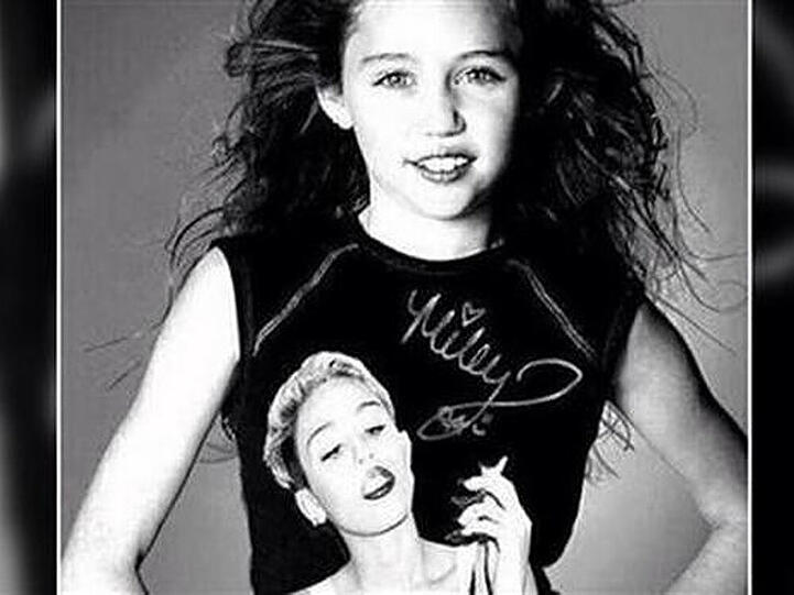 Dieses Bild postete Miley Cyrus auf Instagram