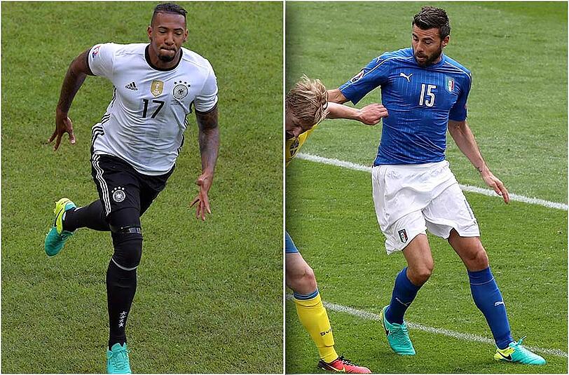 Jérôme Boateng gegen Andrea Barzagli - 3:1