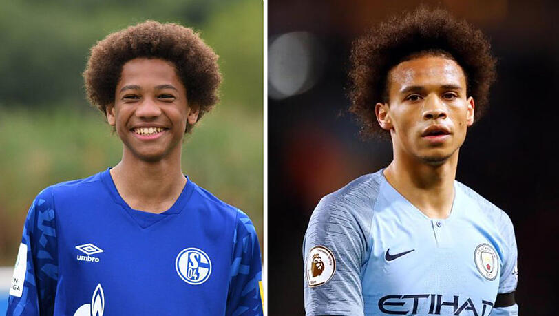 Leroy Sané (r.) und sein kleiner Bruder Sidi. Sie würde der FC Bayern am liebsten beide verpflichten. Leroy Sané (r.) und sein kleiner Bruder Sidi. Sie würde der FC Bayern am liebsten beide verpflichten.