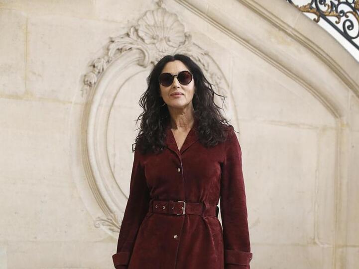 Schauspielerin Monica Bellucci im Rodin-Museum.