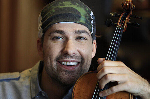David Garrett spielt am 1. Juni 2013 am Königsplatz. Der Geiger ist auch für seine klassische Interpretation von progressiven Muiskstücken von Nirvana bis Metallica bekannt.