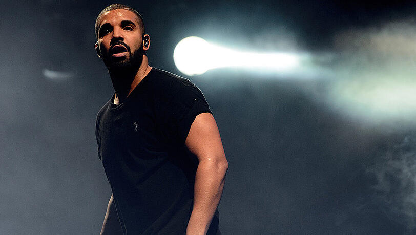 Drake bei einem Auftritt in London Drake bei einem Auftritt in London