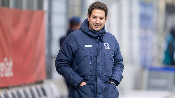 Hat wieder Grund zur Freude: TSV-1860-Cheftrainer Argirios Giannikis.