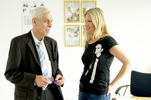 Isabella Müller-Reinhardt: "Da ist so eine Aktion doch ein absoluter Witz. Das geht einfach gar nicht.&rdquo; (Das Foto stammt von einem älteren Interview mit Dieter Schneider)