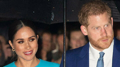 Prinz Harry und Herzogin Meghan sollen in den USA gelandet sein