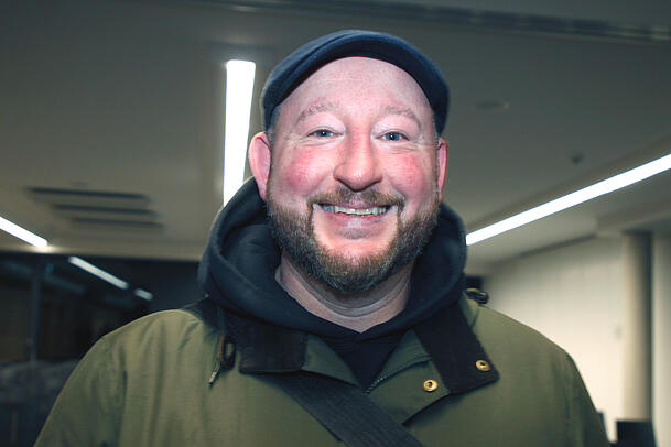 Andreas Schuster hat die Aufenthaltsqualit&auml;t der Fuzo genossen.