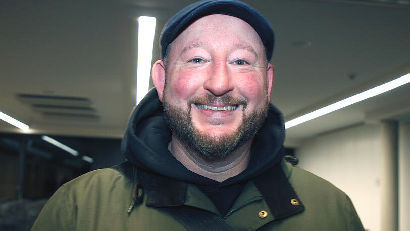 Andreas Schuster hat die Aufenthaltsqualit&auml;t der Fuzo genossen.