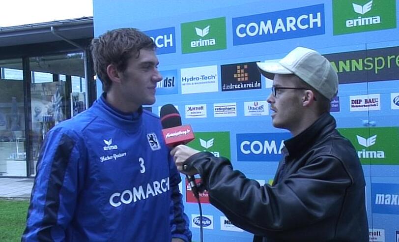Löwen-Neuzugang Stefan Bell im Interview mit AZ-Videoreporter Moritz Scheidl