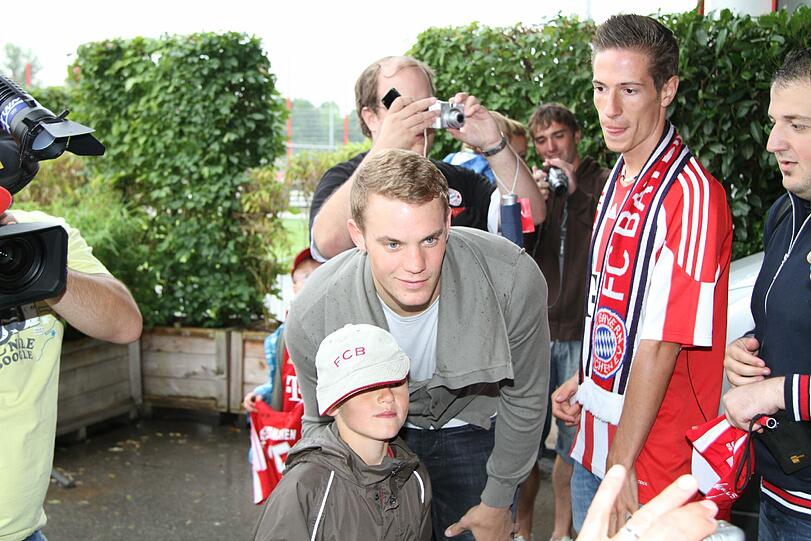 Die Bayern-Spieler im Leistungstest. Die Bilder.
