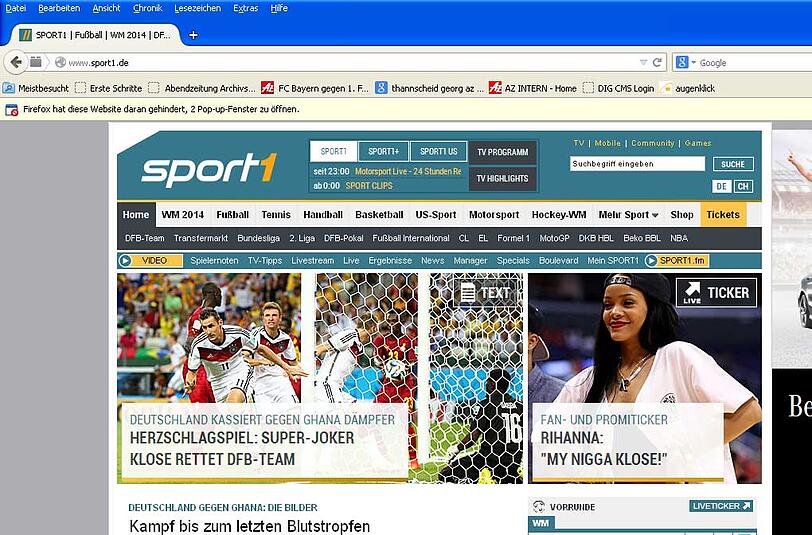 "Sport1.de" ist begeistert vom Herzschlag-Finale und Matchwinner Miroslav Klose.