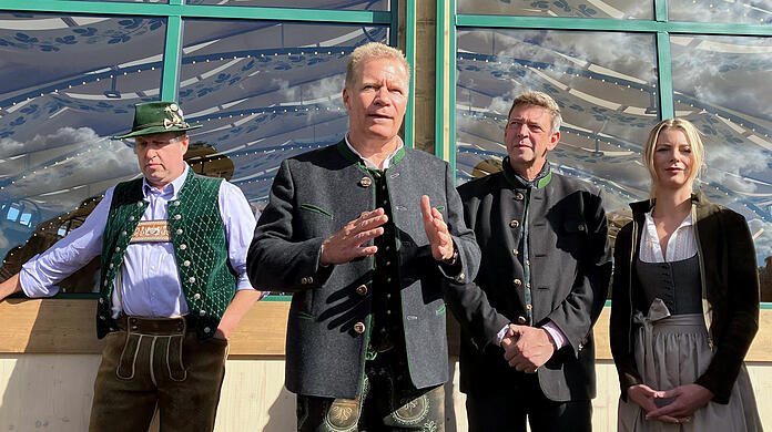 Die Kapelle Josef Menzl: Das neue Musikkonzept für die diesjährige Wiesn orientiert sich an der Lösung des vergangenen Jahres. (Archivbild)