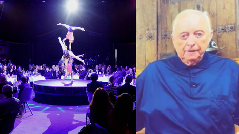 Zur "Hullis"-Premiere überrascht Alfons Schuhbeck mit einer persönlichen Video-Botschaft.