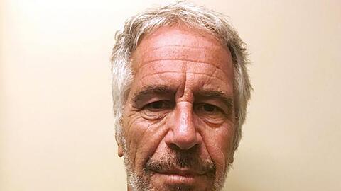 Jeffrey Epstein auf einem Polizeifoto.