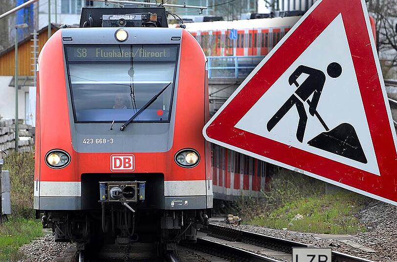 Die AZ gibt einen Überblick der anstehenden Behinderungen und Einschränkungen im S-Bahn-Verkehr. Grund sind immer Bauarbeiten - besonders die Abend- und Nachtstunden sind betroffen.(Archivbilder)