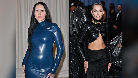 Noah Cyrus (l.) verrät, wie es war, als jüngere Schwester des Weltstars Miley Cyrus aufzuwachsen.