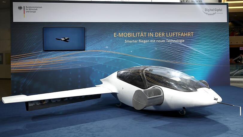 Der Lilium-Jet. Das Projekt könnte durch eine Investmentholding womöglich wiederbelebt werden. (Archivbild)