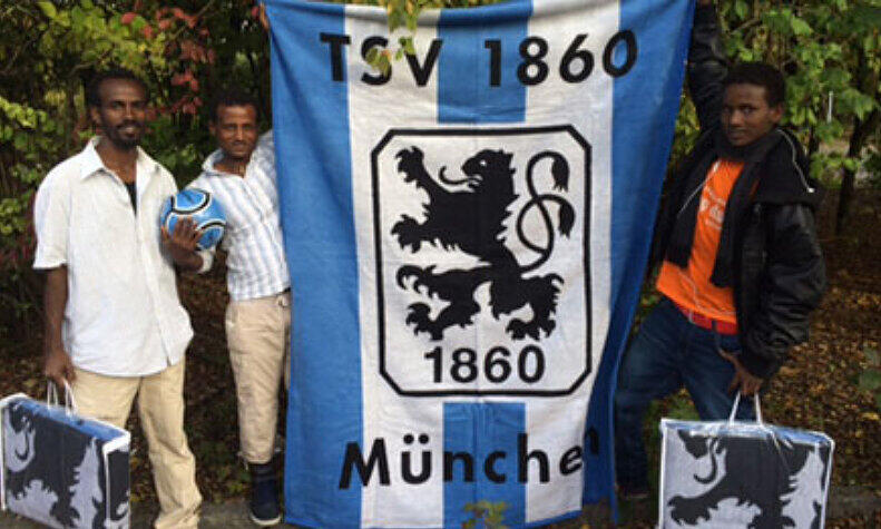Spendenaktion für die Flüchtlinge beim TSV 1860