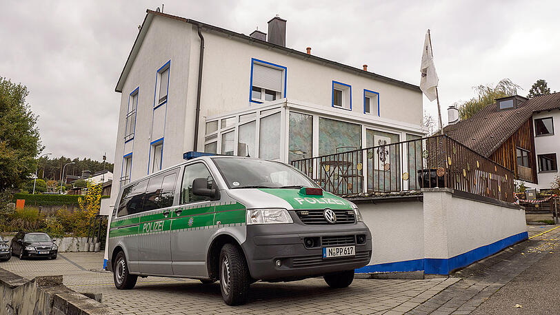 Das Haus, in dem der Reichsbürger seine Waffen lagerte.