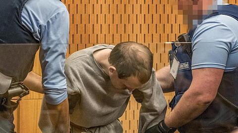 Der Attentäter von Christchurch anders als befürchtet doch nicht mehr selbst das Wort ergreifen.