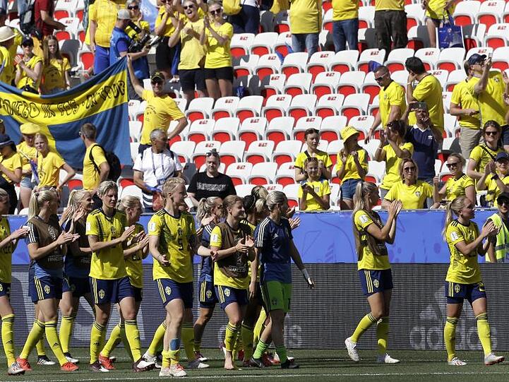 Die schwedische Frauen-Nationalmannschaft trifft im Achtelfinale auf Kanada.
