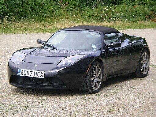 Die elektrische Elise: Auf der Basis des Lotos baute Tesla dieses Auto - den ersten Tesla.