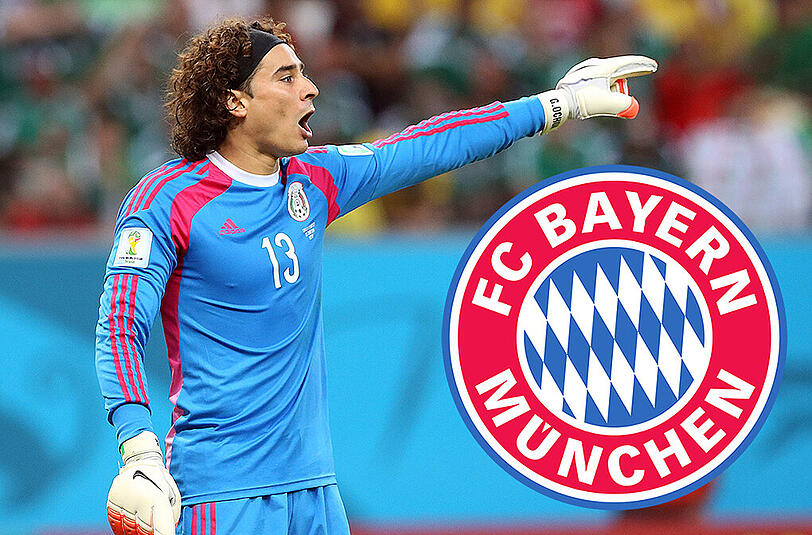 Wenn die Gerüchte stimmen spielt Mexikos Nationaltorwart Guillermo Ochoa bald beim FC Bayern.