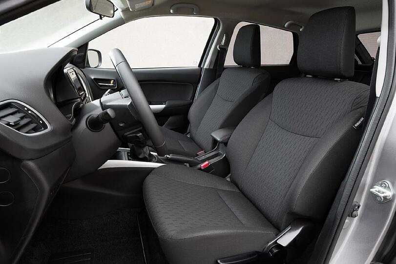 Der neue Suzuki Baleno ist innen wie außen ein gelungener Kleinwagen mit reichlich Platz.