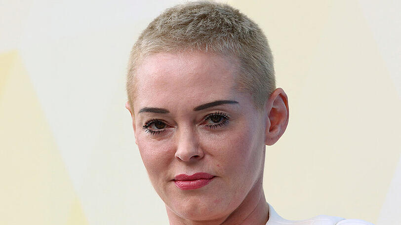 Rose McGowan bei einem Auftritt in New York