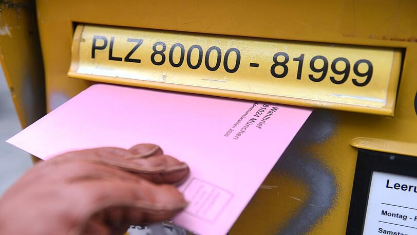 Die Zahl der Briefwähler in München ist schon kurz vor den Kommunalwahlen in die Höhe geschnellt.(Symbolbild)