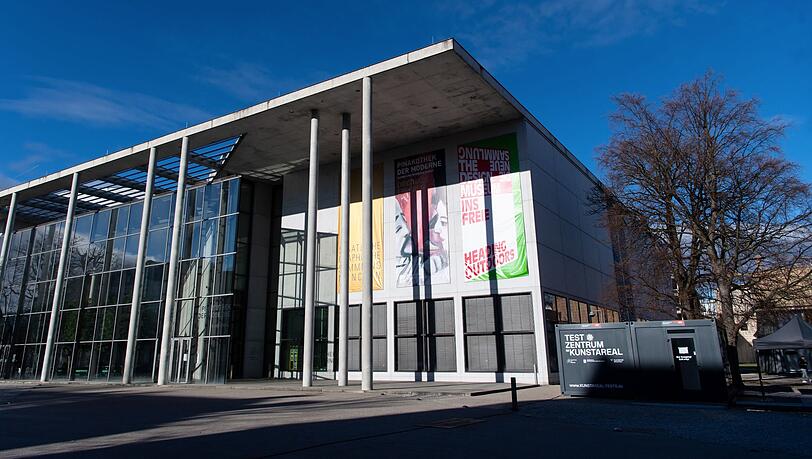 Die Pinakothek der Moderne.