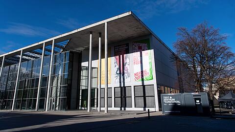 Die Pinakothek der Moderne.