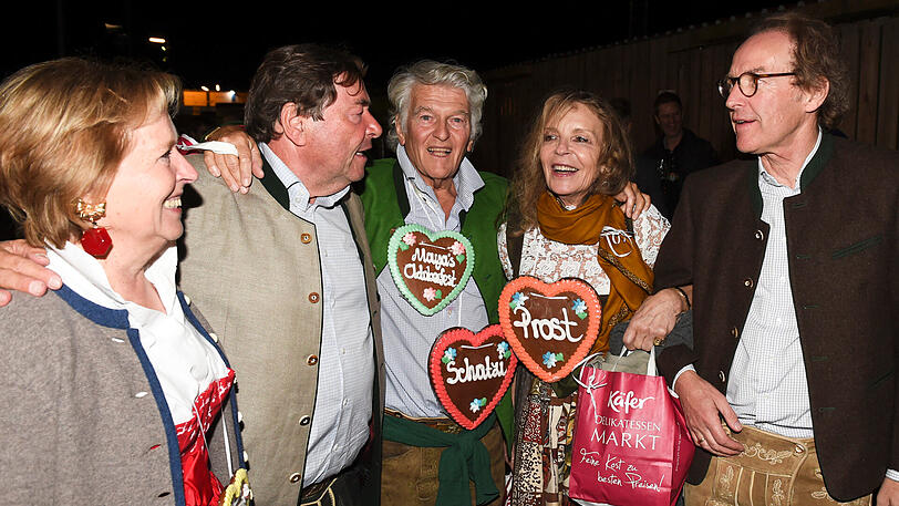 Wendelin von Boch und Trixi Millies waren ebenfalls auf der Wiesn.