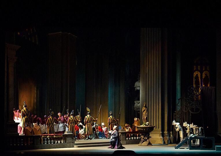 "Tosca" an der Wiener Staatsoper.