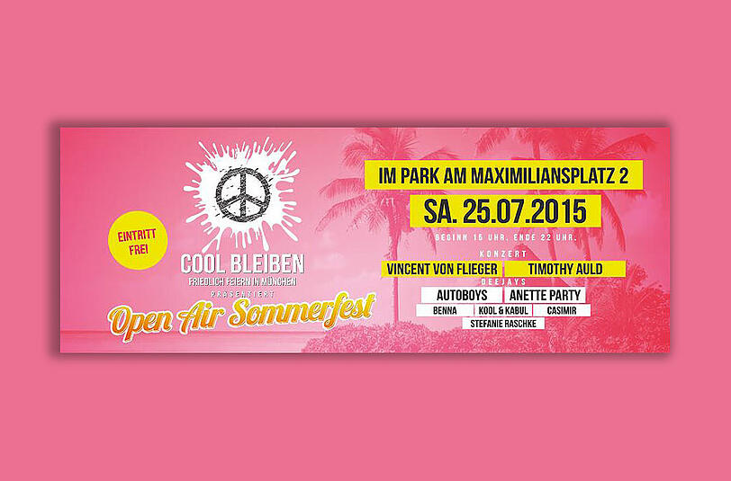 Gewaltprävention im Nachtleben: Münchens Clubs feiern aus dem Grund.
