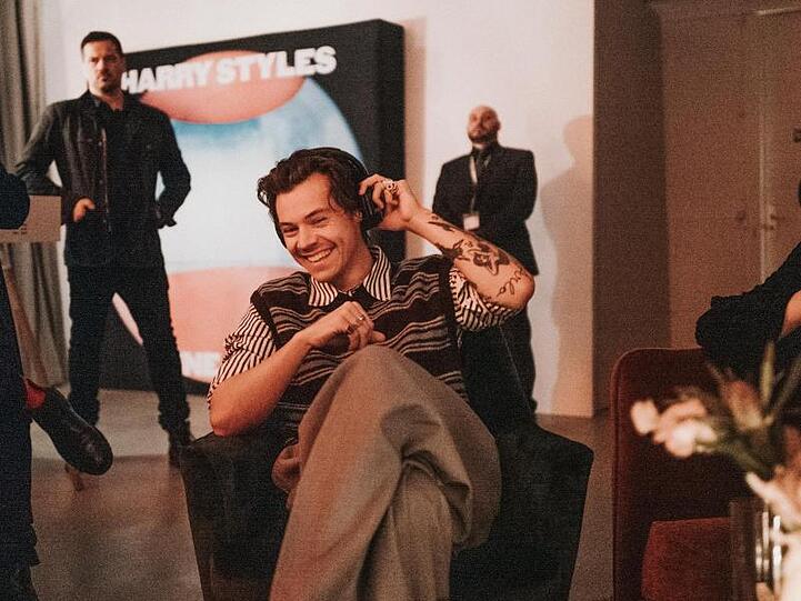Harry Styles hatte Spaß in Berlin.
