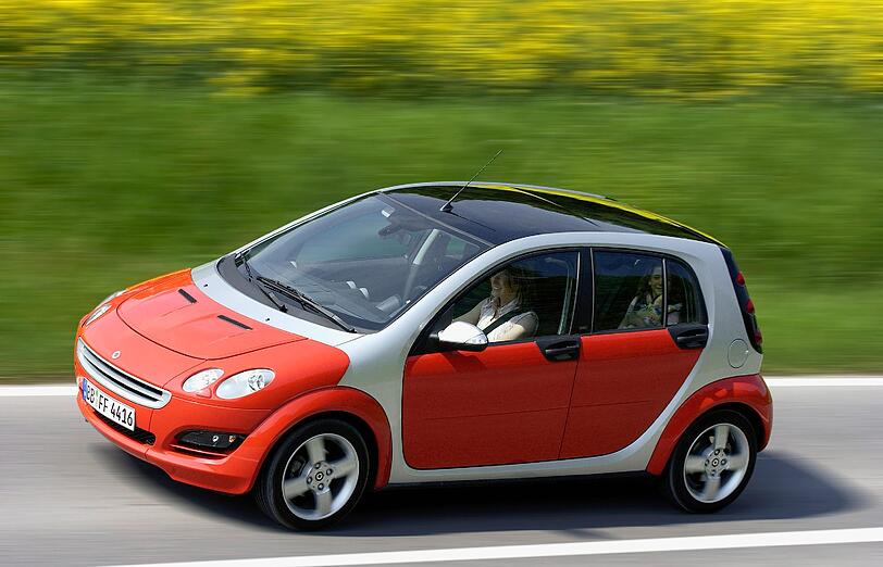 Der Smart Forfour verkaufte sich schlecht - er ist aber in technischer Hinsicht laut ADAC kein schlechtes Auto.