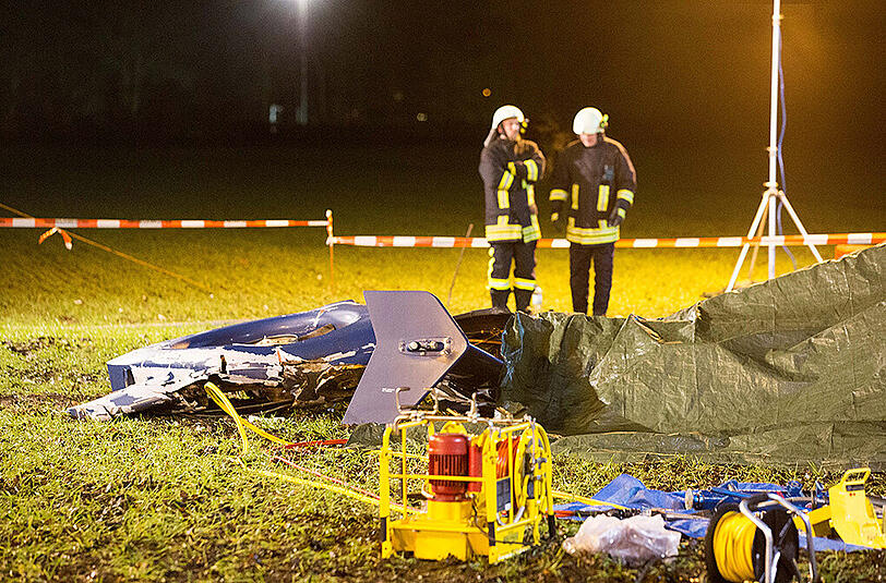 In Schleswig-Holstein ist ein Hubschrauber der Bundespolizei abgestürzt.