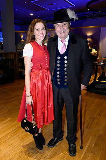 Peter Pongratz mit Frau Elen