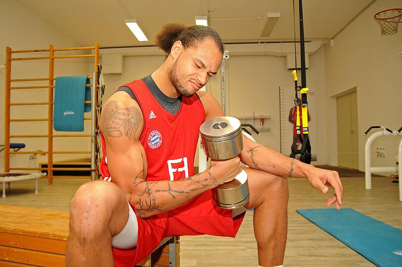 Chevon Troutman (Archivbild) lässt auch in Zukunft für die Bayern die Muskeln spielen.