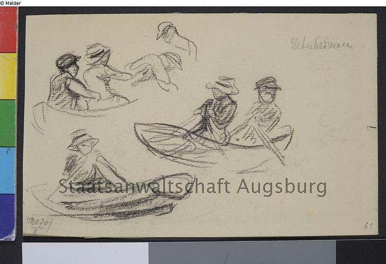 Max Liebermann: "Ruderer Szenen"