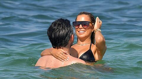 So verliebt und bald verheiratet: Sylvie Meis und Niclas Castello.