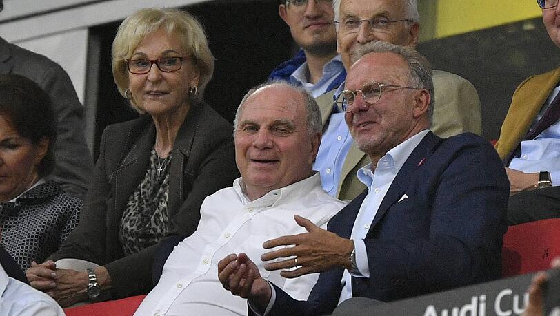 Sie hatten beim FC Bayern über Jahre hinweg das Sagen: Uli Hoeneß (l.) und Karl-Heinz Rummenigge.