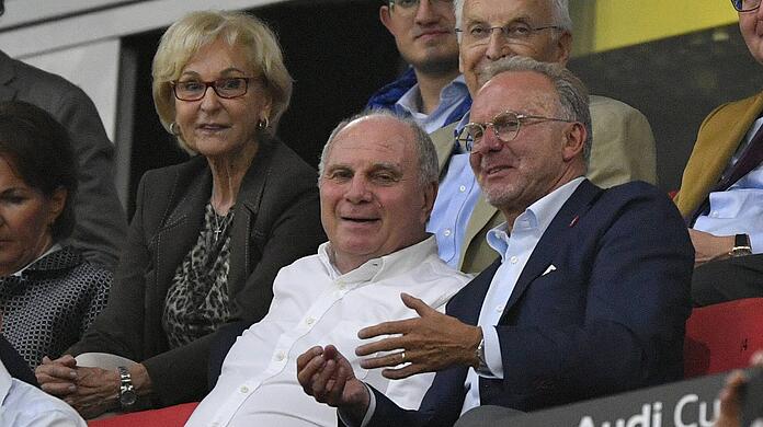 Sie hatten beim FC Bayern über Jahre hinweg das Sagen: Uli Hoeneß (l.) und Karl-Heinz Rummenigge.