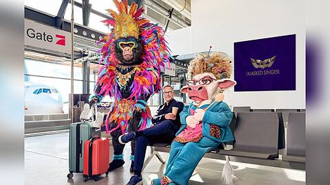 "The Masked Singer": In Staffel zwölf sind King, Matthias Opdenhövel und Muuhnika mit dabei.