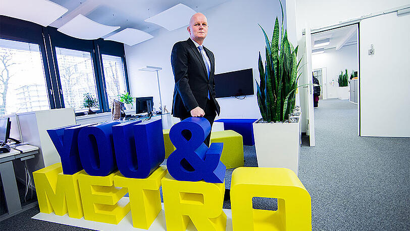 Der Vorstandsvorsitzende der Metro Group, Olaf Koch. Der Konzern ist mit Problemen ins neue Geschäftsjahr gestartet Der Vorstandsvorsitzende der Metro Group, Olaf Koch. Der Konzern ist mit Problemen ins neue Geschäftsjahr gestartet
