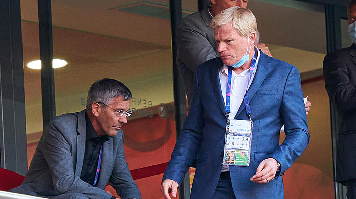 Gehören zur Führungsriege des FC Bayern: Präsident Herbert Hainer (l.) und Vorstandsboss Oliver Kahn.
